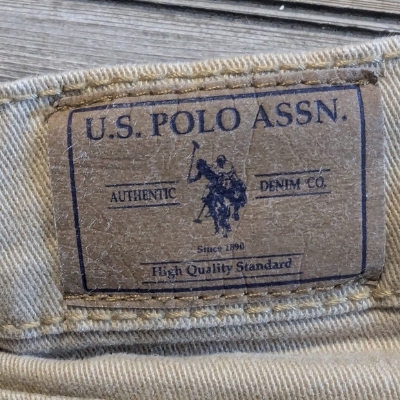 U.S. Polo Assn. Tan Pants Size Boys 14 - Picture 9 of 11